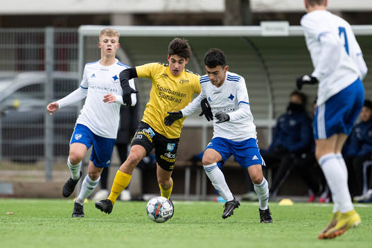 Elfsborgs Dion Rujkovci och Norrköpings Alireza Tajik