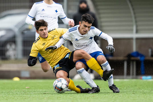 Elfsborgs Dion Rujkovci och Norrköpings Alireza Tajik