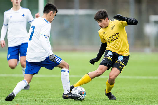 Elfsborgs Dion Rujkovci och Norrköpings Alireza Tajik