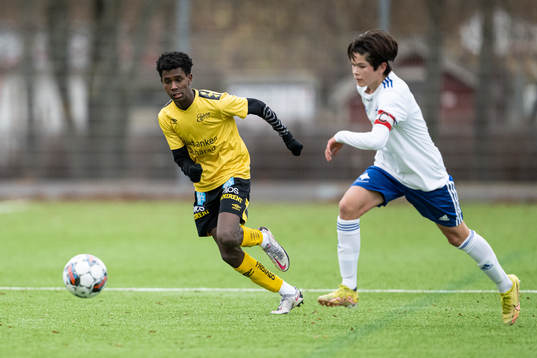 Elfsborgs Simon Edman och Norrköpings Marlon Torrico