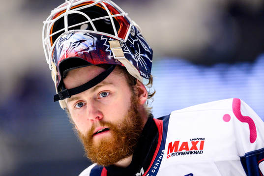 Linköpings målvakt Marcus Högberg