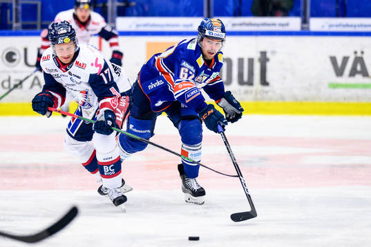 Linköpings Sebastian Strandberg och Växjös Manuel Ågren