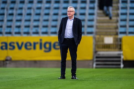 Head coach Janne Andersson of Sweden