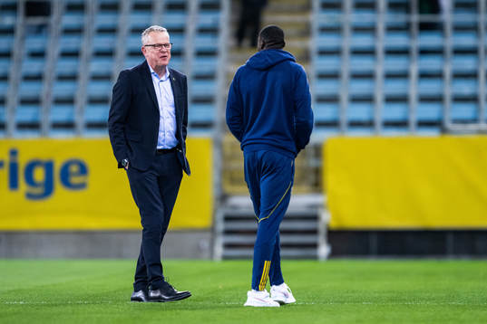 Head coach Janne Andersson of Sweden