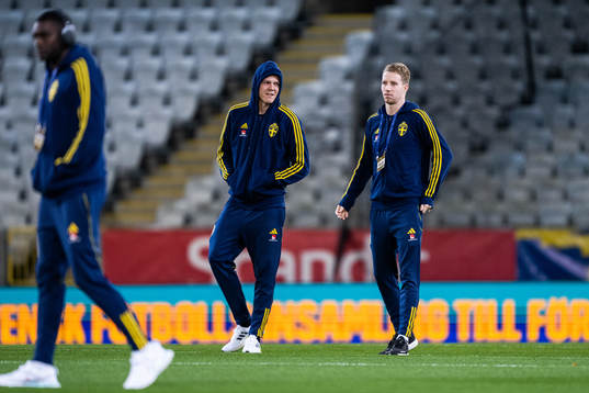 Emil Holm and Samuel Gustafson of Sweden