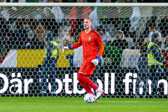 goalkeeper Robin Olsen of Sweden