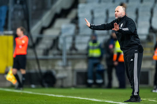 Head coach Djamel Belmadi of Algeria