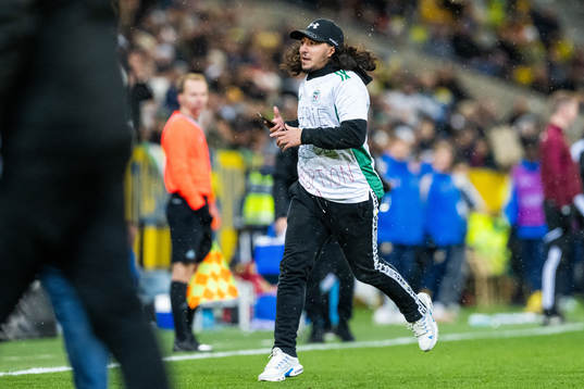 A pitch invader