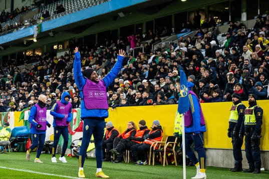 Anthony Elanga of Sweden