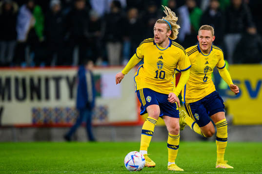 Emil Forsberg and Ludwig Augustinsson