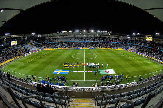 General view of Eleda Stadion