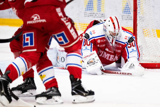 Timrås målvakt Jacob Johansson