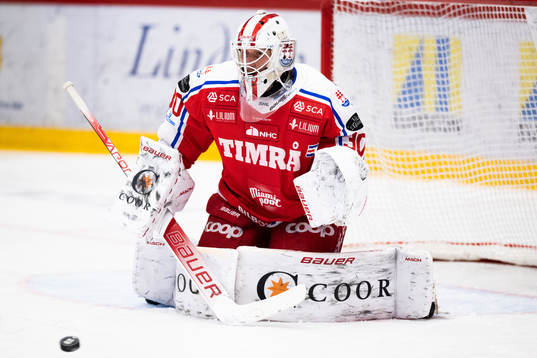 Timrås målvakt Jacob Johansson
