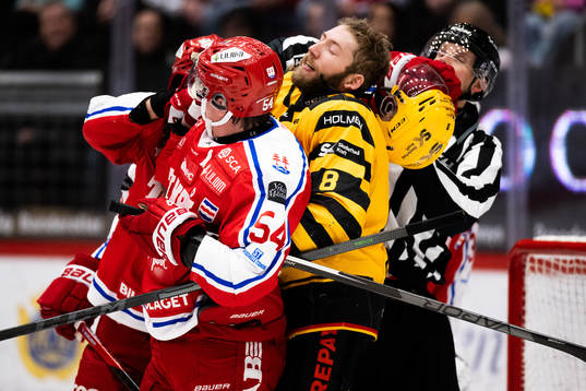 Timrås Jonathan Dahlén och Skellefteås Petter Granberg