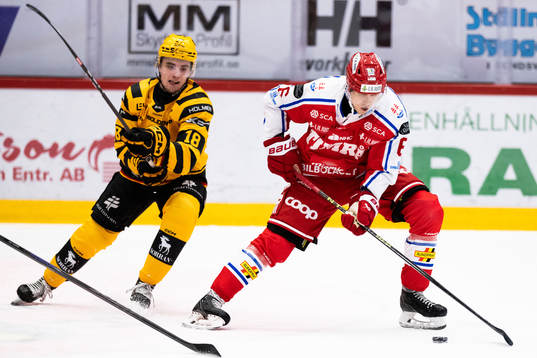 Skellefteås Petter Granberg och Timrås Joonas Lyytinen