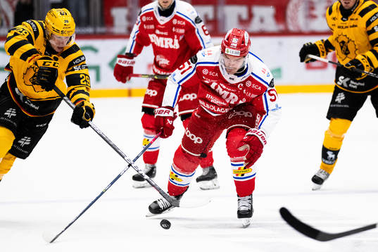 Skellefteås Albin Sundsvik och Timrås Anton Lander