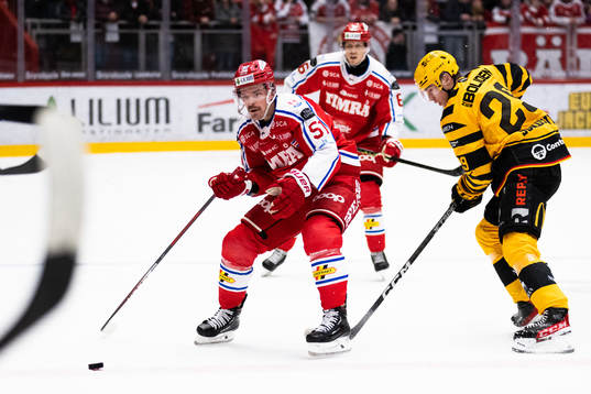 Timrås Anton Lander och Skellefteås Albin Sundsvik 0under
