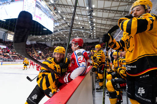 Skellefteås Petter Granberg och Timrås Jonathan Dahlén