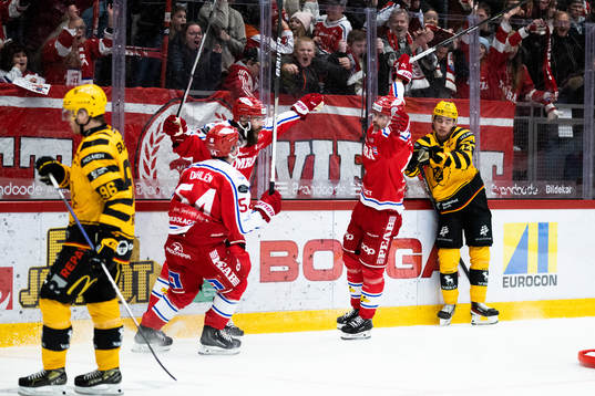 Timrås Jonathan Dahlén Per Svensson och Emil Pettersson
