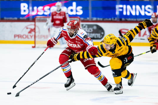 Timrås Robin Hanzl och Skellefteås Elias Stenman