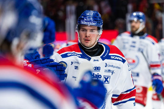 Oskarshamns Lukas Pilö jublar