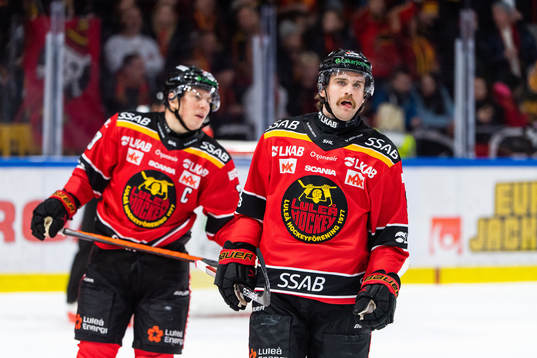 Luleås Pontus Själin deppar