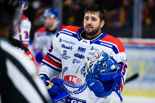 Oskarshamns målvakt Joe Cannata