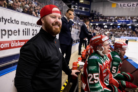 Frölundas materialförvaltare Anders Fagerström