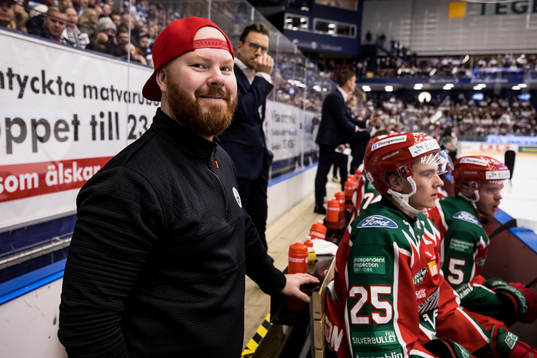Frölundas materialförvaltare Anders Fagerström