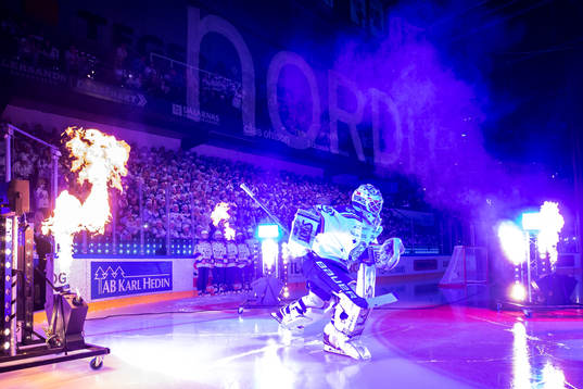 Leksands målvakt Mantas Armalis