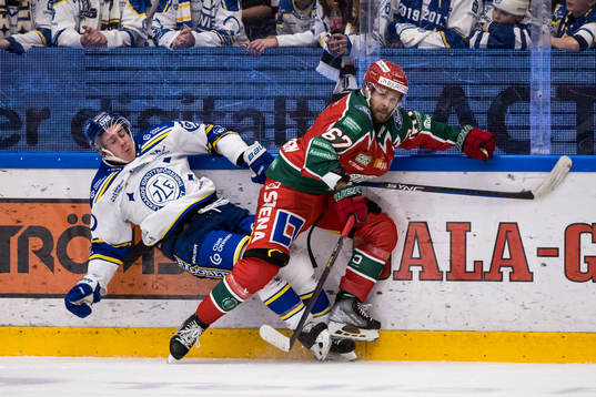 Leksands Matt Caito och Frölundas Jacob Nilsson