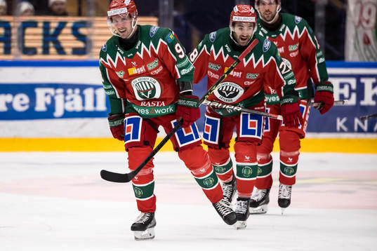 Frölundas Jan Mursak jubel