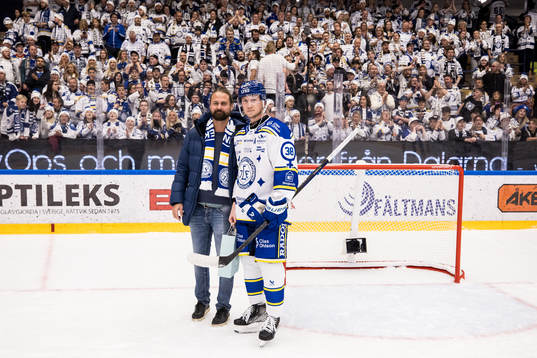 Leksands Olle Alsing utsedd till matchens lirare