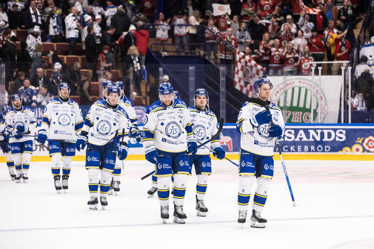 Leksands spelarna deppar