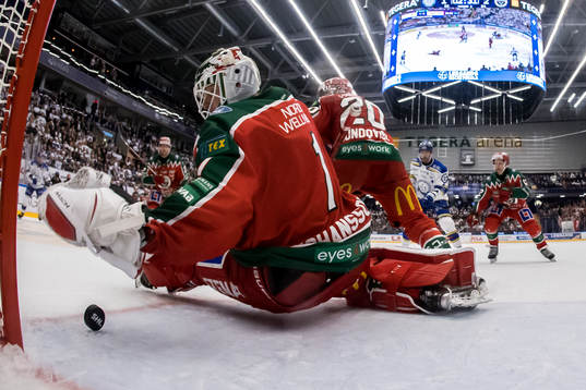 Frölundas målvakt Lars Johansson