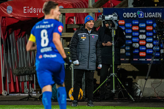 Hans Erik Ødegaard, head coach of Sandefjord
