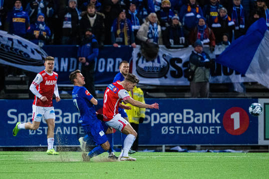Albin Eric Winbo of Sandefjord and Harald Holter of