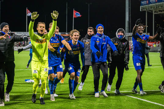 Jacob Storevik, Jesper Taaje, Fredrik Flo and Frederico