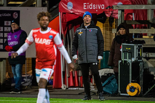 Hans Erik Ødegaard, head coach of Sandefjord