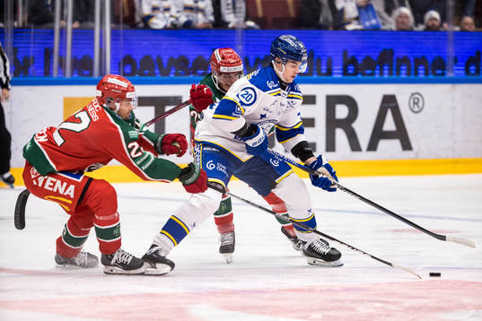 Frölundas Linus Nässen och Leksands Lian Bichsel