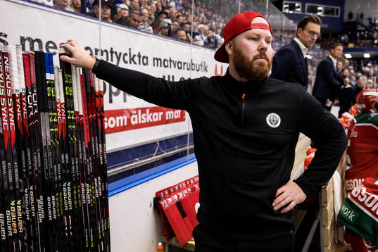 Frölundas materialförvaltare Anders Fagerström