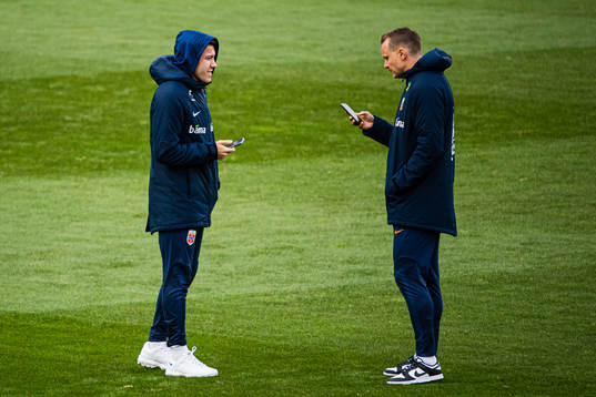Fredrik André Bjørkan and Marius Lode of Norway