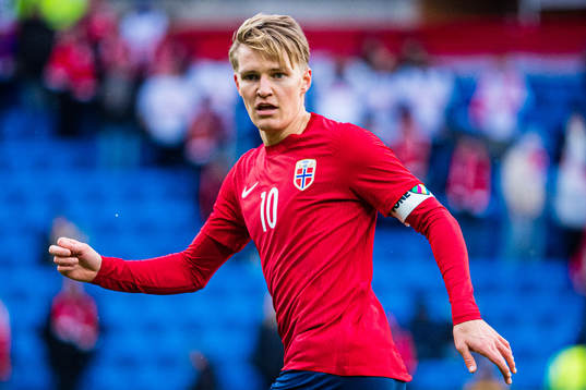 Martin Ødegaard of Norway