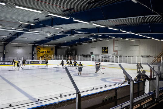 Kirsbergs Ishall interiör