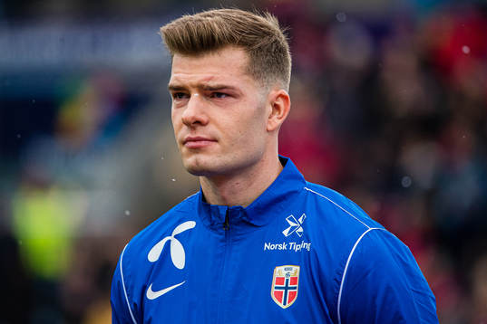 Alexander Sørloth of Norway
