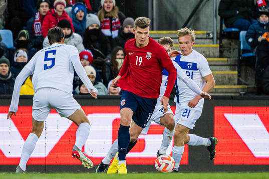 Alexander Sørloth of Norway