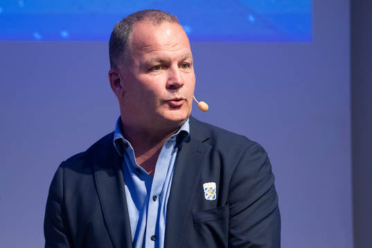 IFK Göteborgs speaker Mikael Johansson