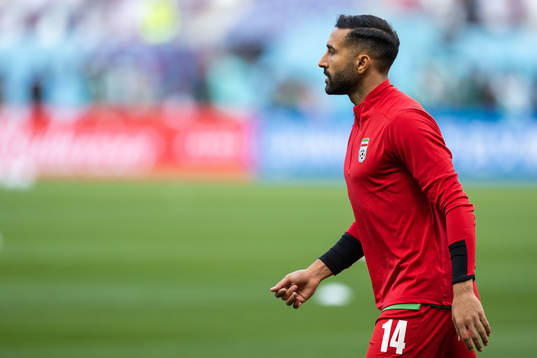 Saman Ghoddos of Iran