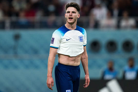 Declan Rice of England