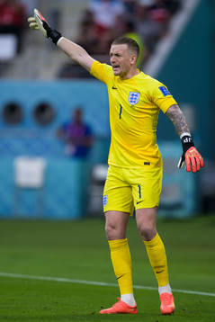 Goalkeeper Jordan Pickford of England